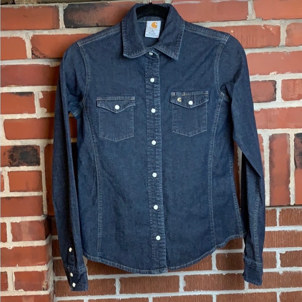 Ladies Carhartt Pearl Snap Shirt